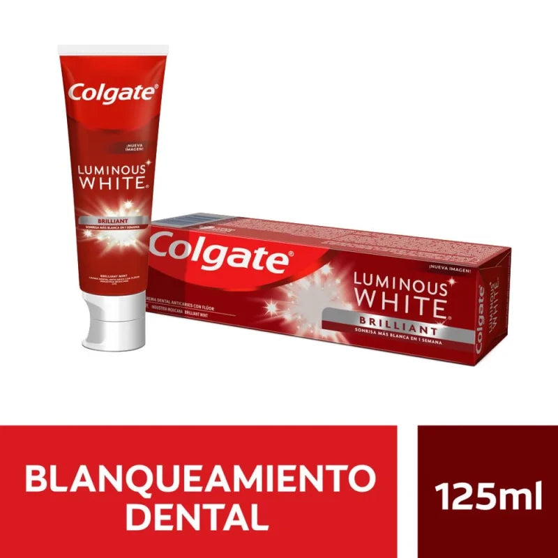 COLGATE LUMINOS WHITE x 125