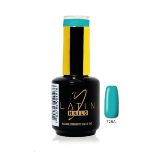 ESMALTE 728A LATIN SEMI PERMANENTE  X 15 ml