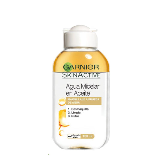 AGUA MISCELAR GARNIER EN ACITE X 100 AMARILLA