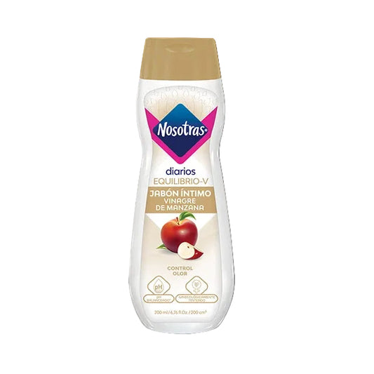 JABON INTIMO NOSOTRAS X 200 ml VINAGRE DE MANZANA