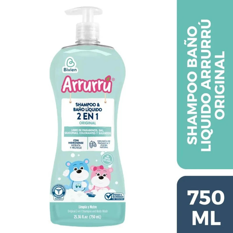 SH ARRURRU X 750 ml AZUL 2 en 1