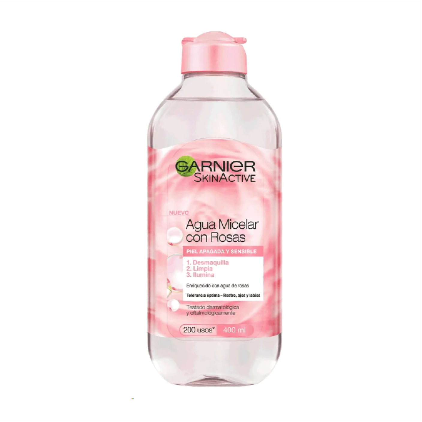 AGUA MISCELAR GARNIER X 400 ROSE