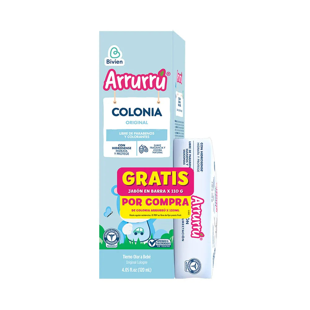 LOCION ARRURRU AZUL X 120 ml