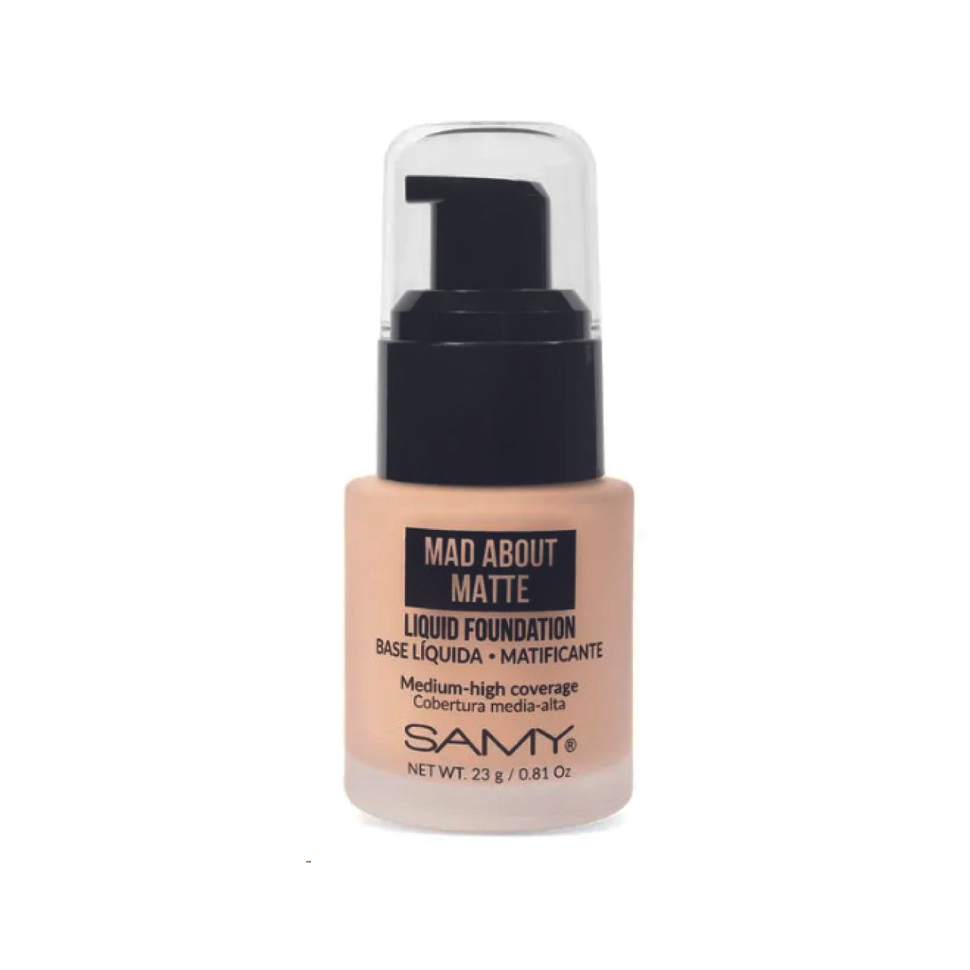 BASE LIQUIDA MATIFICANTE 2.0 BEIGE SAMY