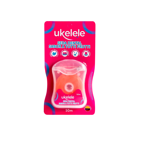 SEDA DENTAL UKELELE X 50 mt TUTTI FRUTTI
