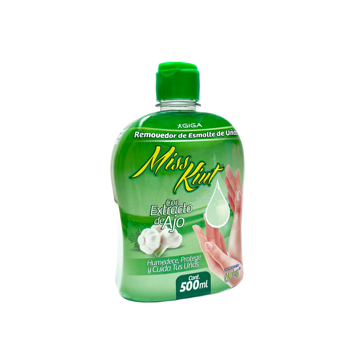 REMOVEDOR YOKY MISS KIUT X 500 ml verde