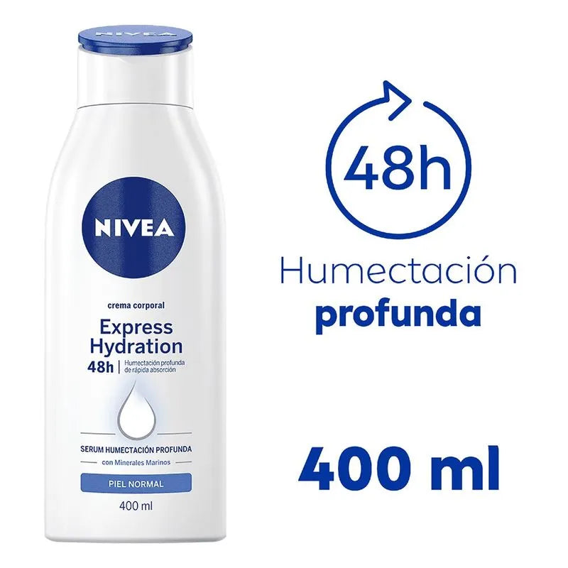 CREMA DE MANOS NIVEA  X 400 EXPRESS  HYDRATACION