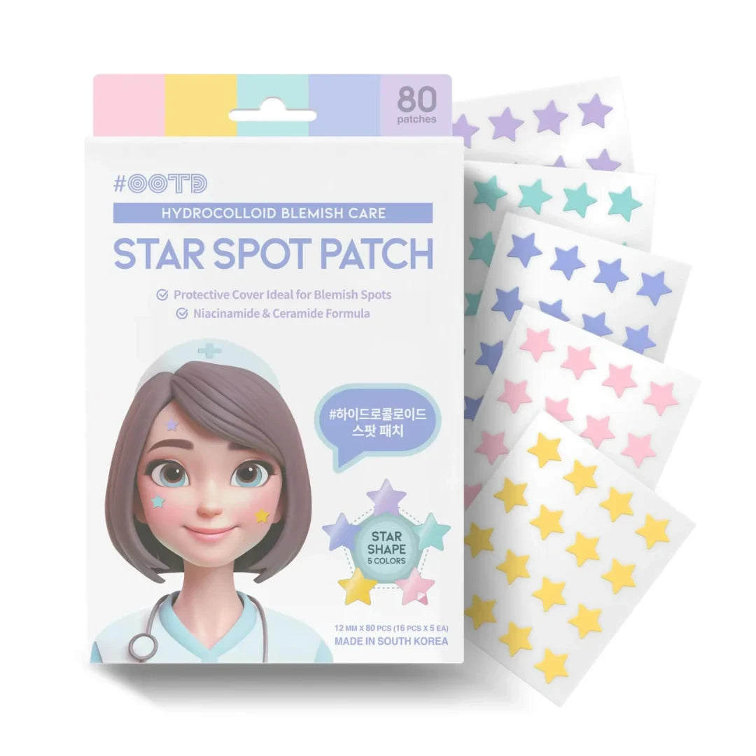 PARCHES ESTRELLITAS NIACINAMIDA OOTD 1 X 80 UND