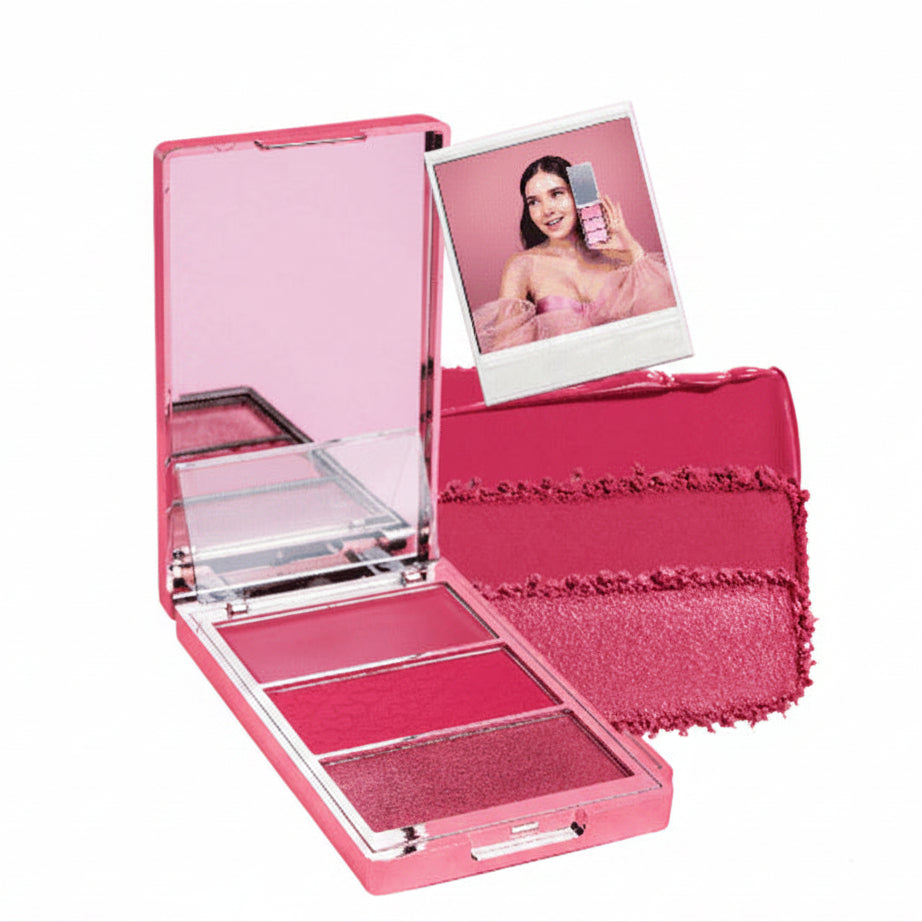 RUBOR BLOOMSHELL TRIO NEW BL-R420-08 MAGENTA