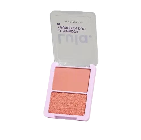 ILUMINADOR Y RUBOR EN DUO LULA TONO 01