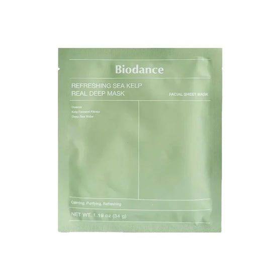 MASCARILLA REFRESHING SEA KELP VERDE X 34 g  - BIODANCE4