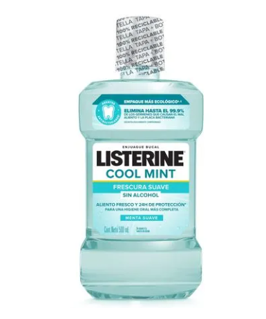 LISTERINE X 500 COOL MINT ZERO
