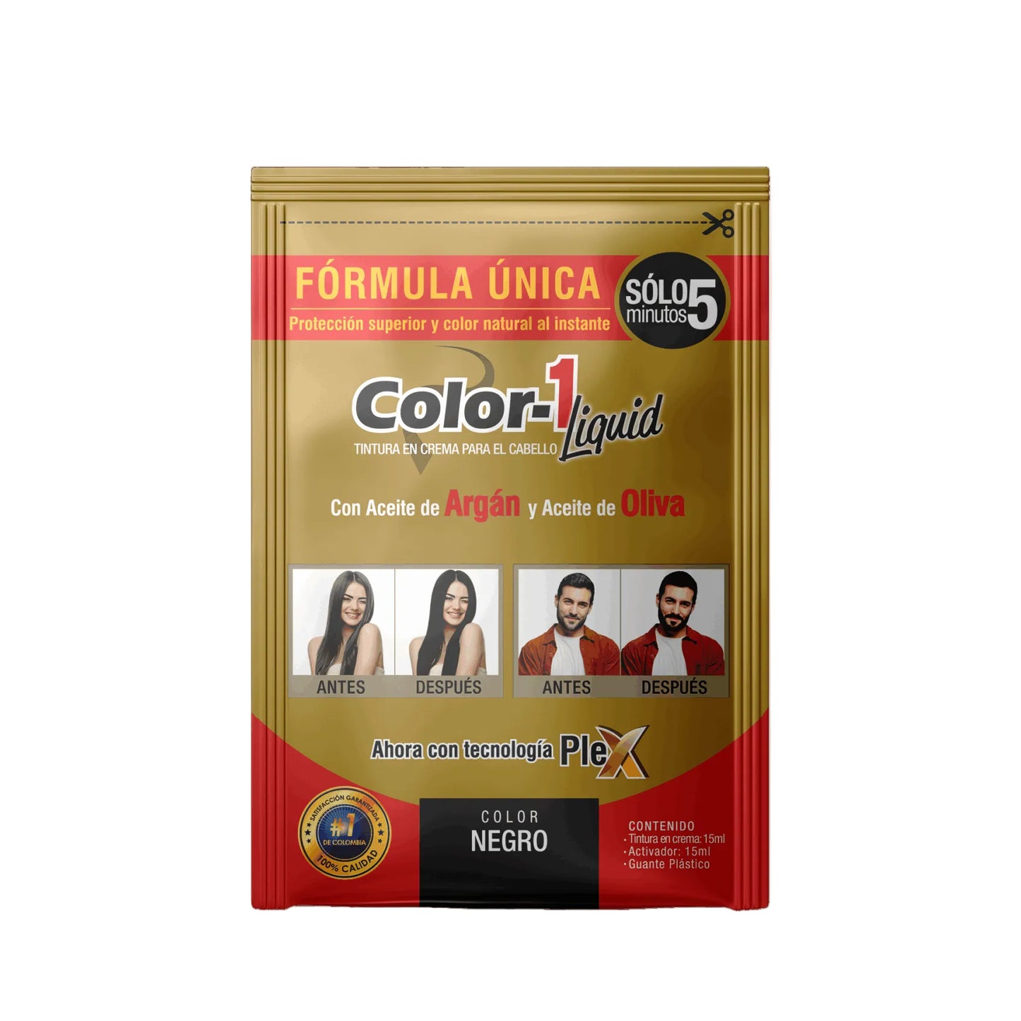 COLOR UNO LIQUIDO - NEGRO