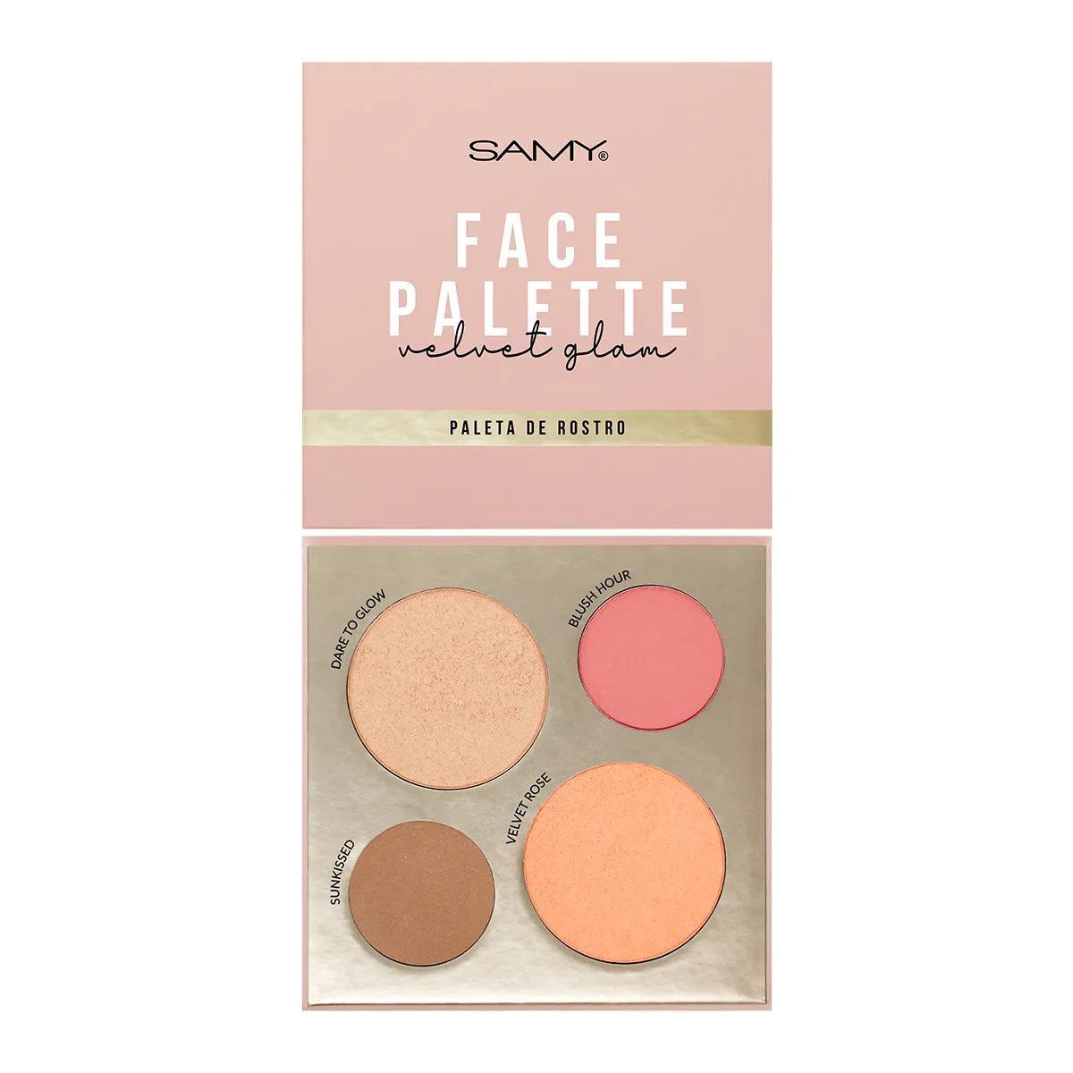 PALETA SAMY VELVET GLAM X 4