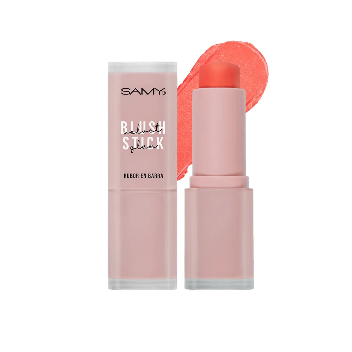 RUBOR EN BARRA SAMY VELVET GLAM # 01 AUTHENTIC