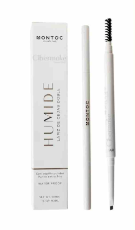 LAPIZ DOBLE DE CEJAS HUMIDE MONTOC - DARK