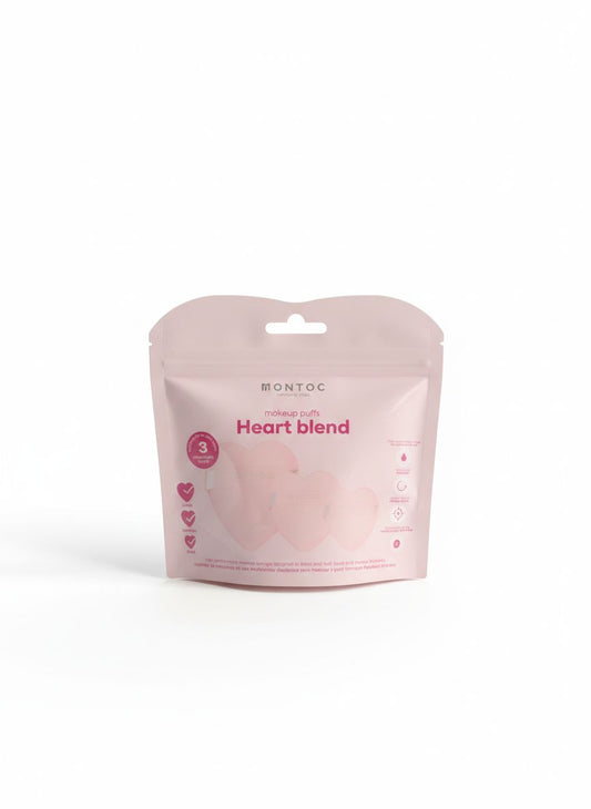 SET DE BORLAS HEART BLEND MONTOC - ROSA