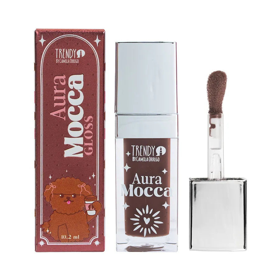 BRILLO DE LABIOS AURA MOCCA TRENDY #03