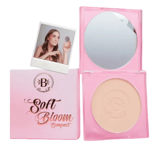 POLVO COMPACTO SOFT BLOOMSHELL BL-P3371 TONO 01 IVORY