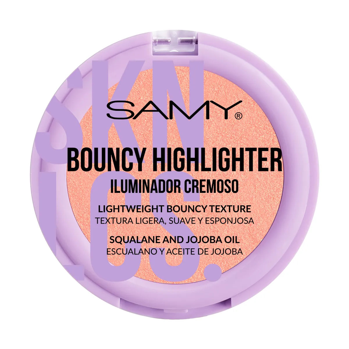 ILUMINADOR CREMOSO SAMY SKN #02 ROSE