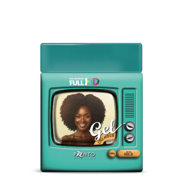 GEL PONTO CREMOSO FULL HD 2EN1 500 AFRO HOLD