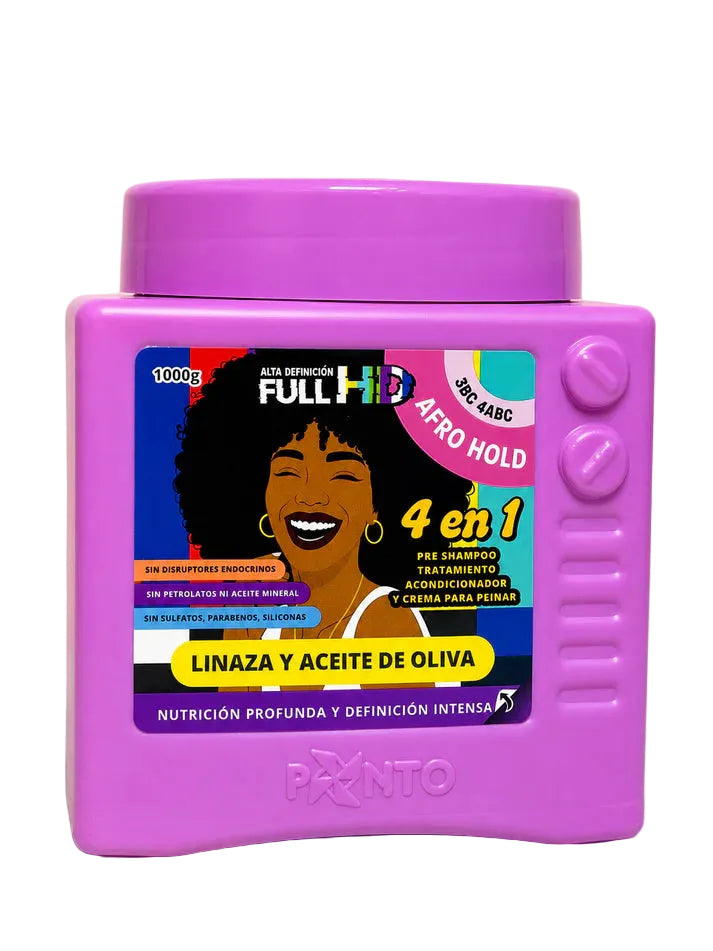 FULL HD PONTO 4EN1 X 1000 AFRO HOLD