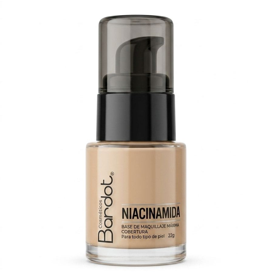 BASE LIQUIDA BARDOT NIACINAMIDA - #01 NATURAL