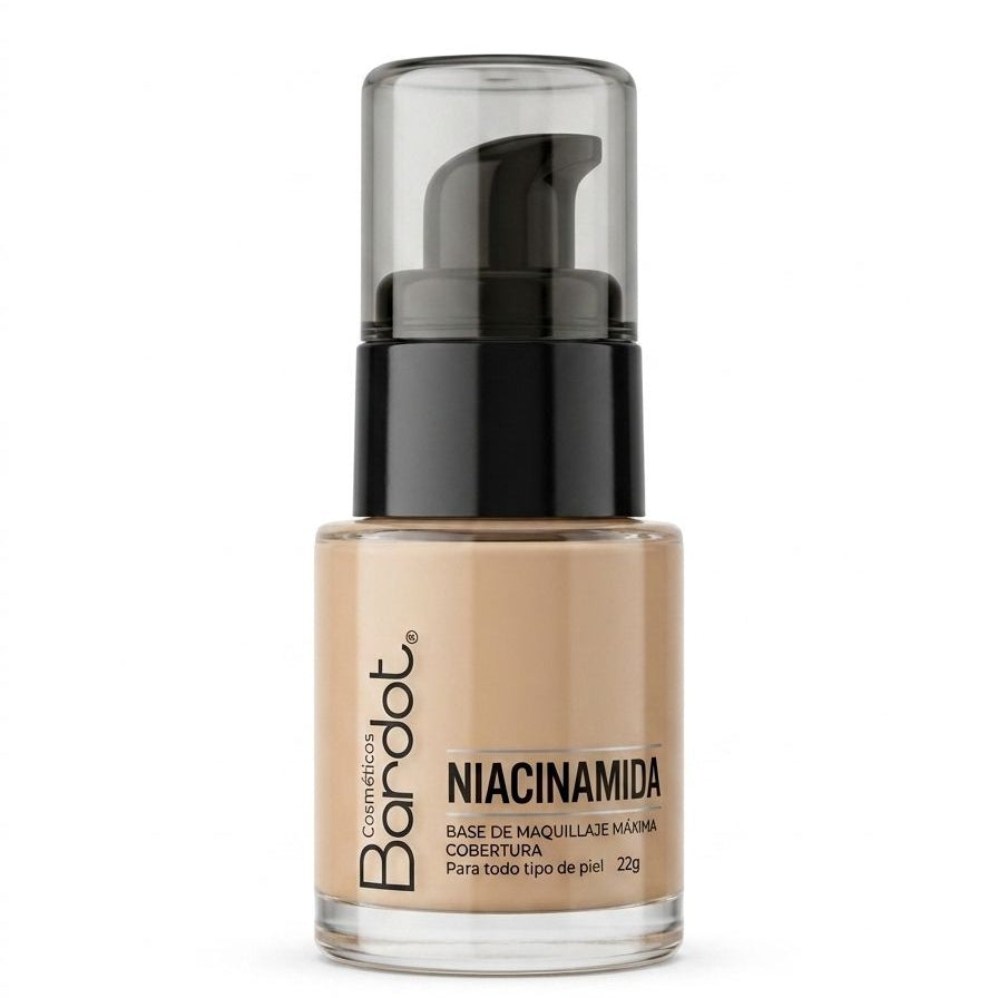 BASE LIQUIDA BARDOT NIACINAMIDA - #02 ALMENDRA