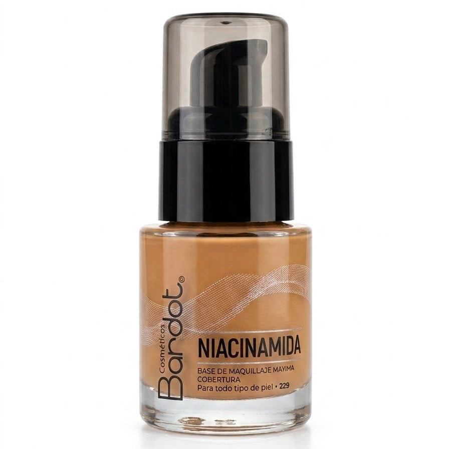 BASE LIQUIDA BARDOT NIACINAMIDA - #06 CANELA