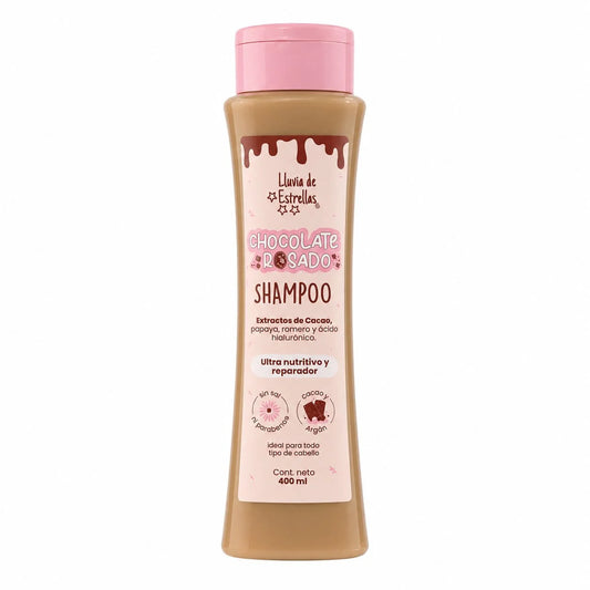 SH LLUVIA DE ESTRELLAS X 400 ml CHOCOLATE ROSADO