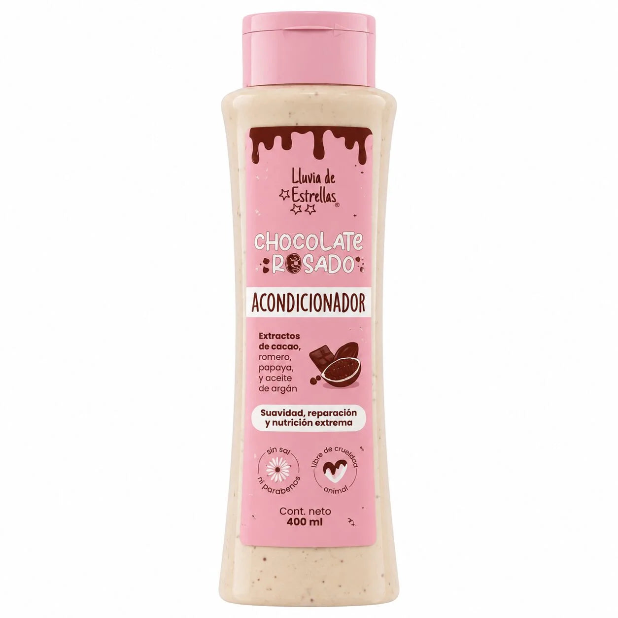 ACOND LLUVIA DE ESTRELLAS X 400 ml CHOCOLATE ROSADO