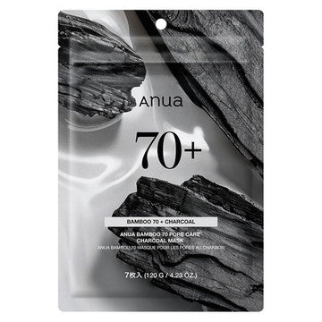 KIT MASCARILLA BAMBOO 70 + CHARCOAL X 7 PCS  - ANU06