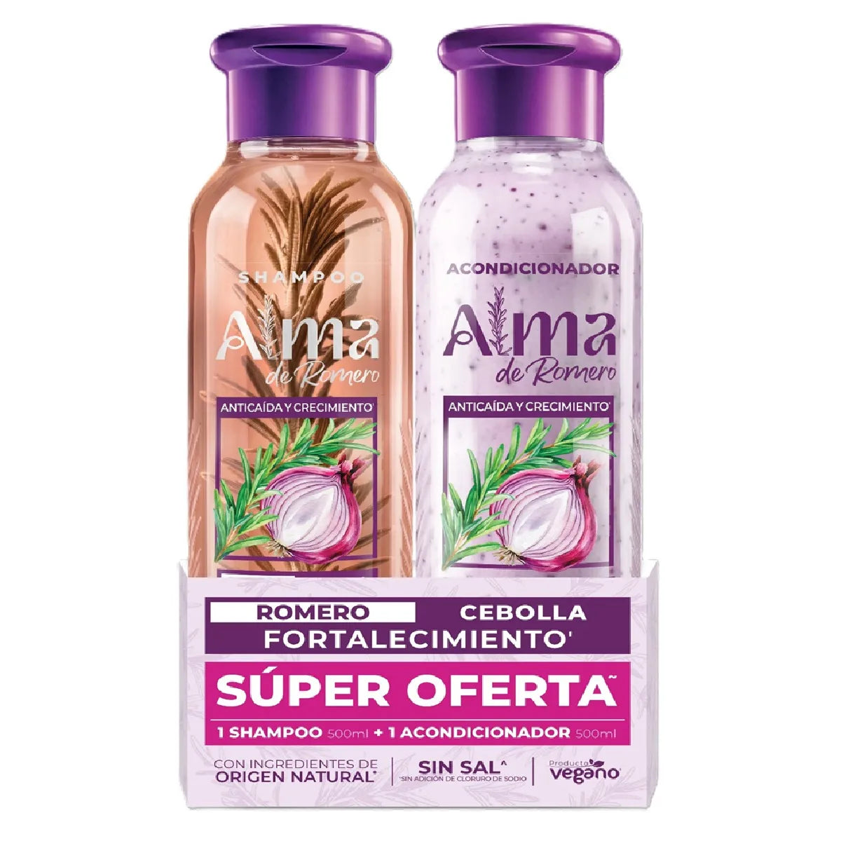 SH + ACOND ALMA DE ROMERO X 500 ml - CEBOLLA
