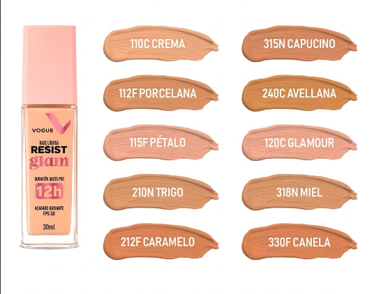 BASE VOGUE RESIST GLAM TRIGO 210  3363.