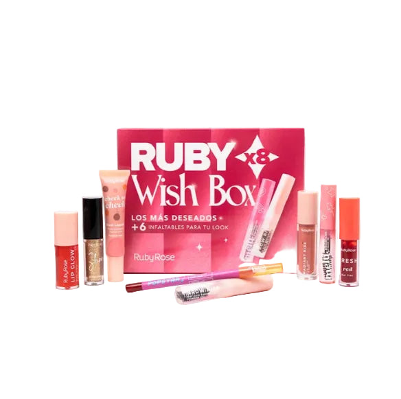 KIT RUBY ROSE WISH BOX   X 8 UN