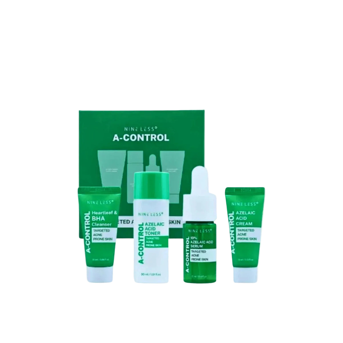 KIT CONTROL ACNE X 4 PCS NINE-07