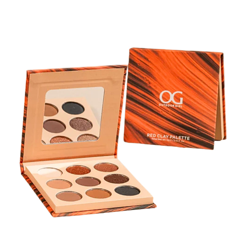 PALETA DE SOMBRAS RED CLAY X 9 OG* DE7278