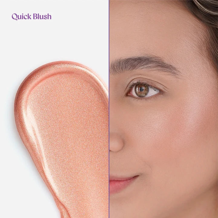 RUBOR LIQUIDO QUICK BLUSH RUBY RUSE MELU AL-R400 - 0002