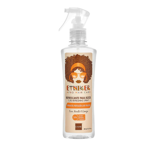 REFRESCANTE PARA RIZOS ETNIKER COCO Y KERATINA  X 300  ml  LMAR