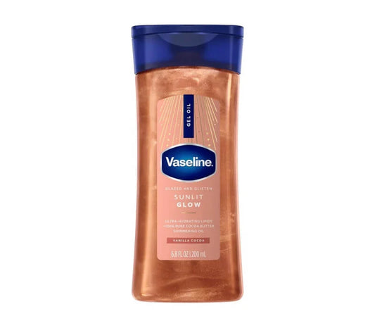 VASELINE  - ACEITE EN GEL COPORAL  SUNLIT GLOW  X 200 ml