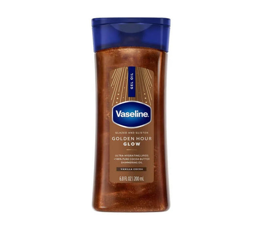 VASELINE  - ACEITE EN GEL COPORAL  GOLDEN HOUR GLOW   X 200 ml