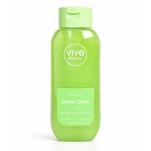 GEL DE DUCHA VIVE BEAUTY GREEN GLOW  X 500 ml