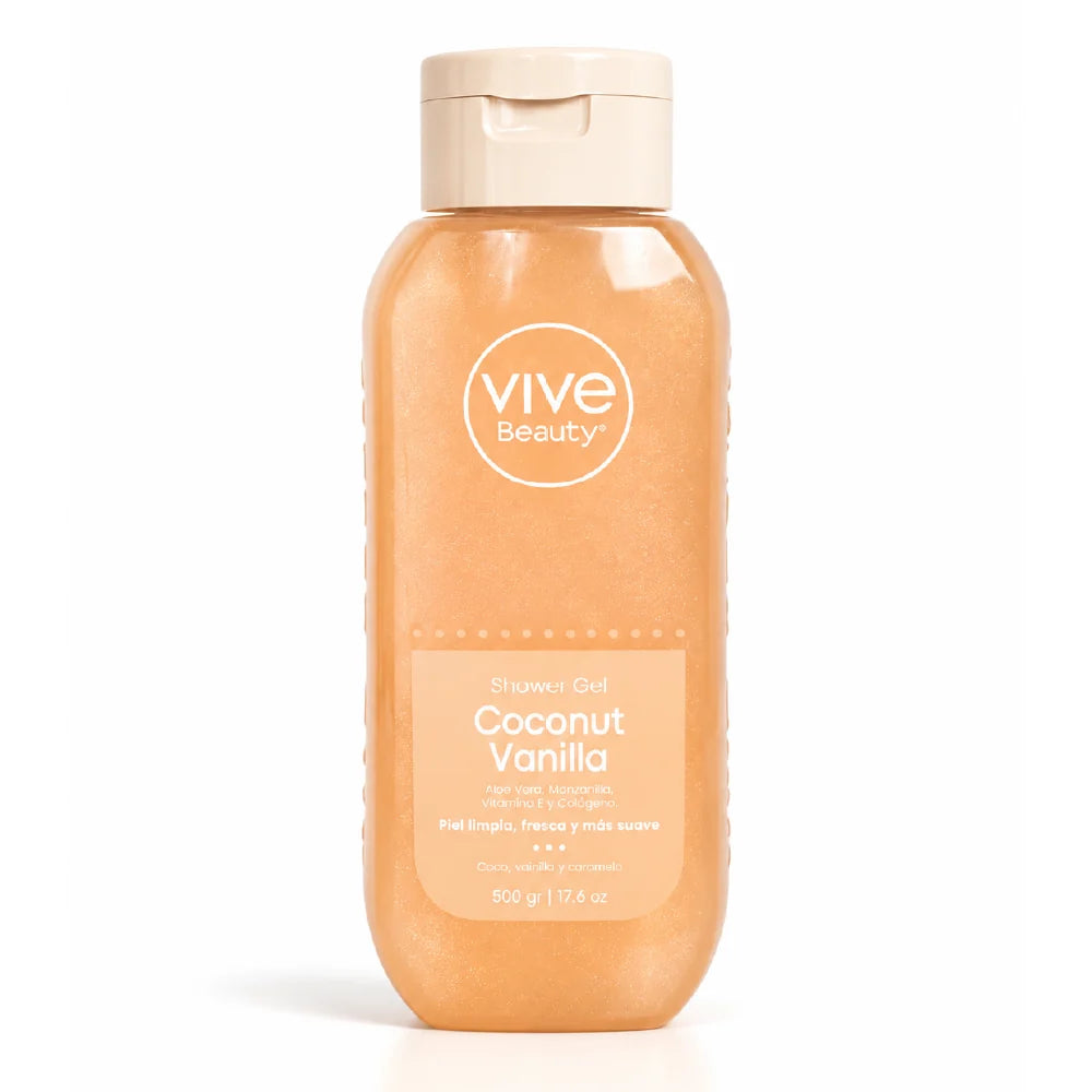 GEL DE DUCHA VIVE BEAUTY COCO NUT VAINILLA X 500 ml
