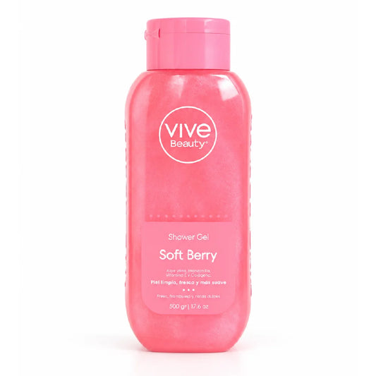 GEL DE DUCHA VIVE BEAUTY SOFT BERRY  X 500 ml