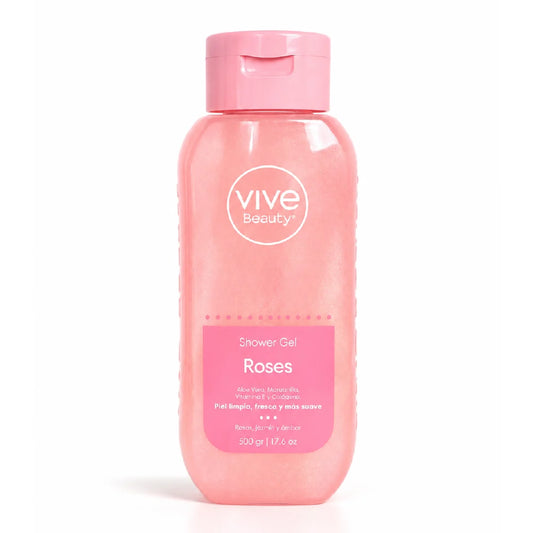 GEL DE DUCHA VIVE BEAUTY ROSES  X 500 ml