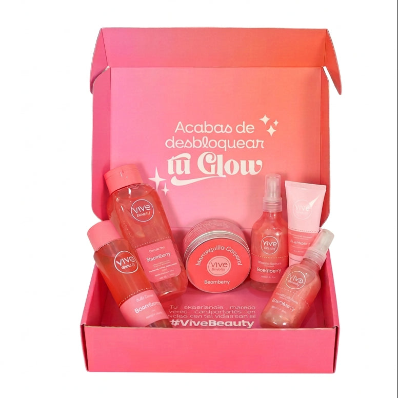 KIT BODYLICIOUS VIVE BEAUTY BOOMBERRY  X 5 PCS