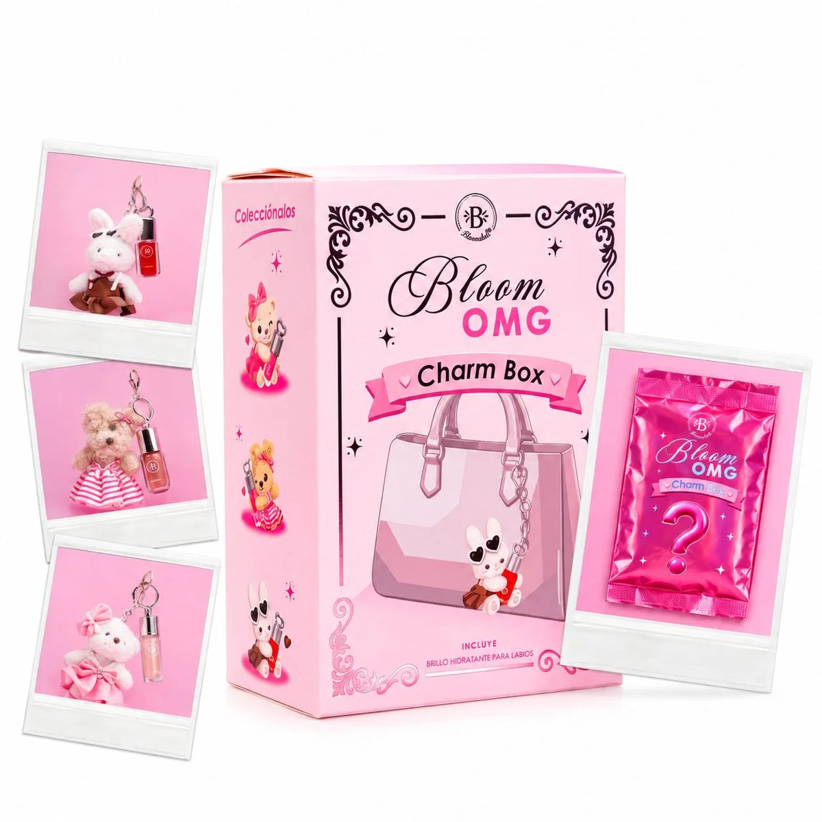 OMG CHARM BOX BLOOMSHELL BRILLO HIDRATANTE -  BL-BKPC210