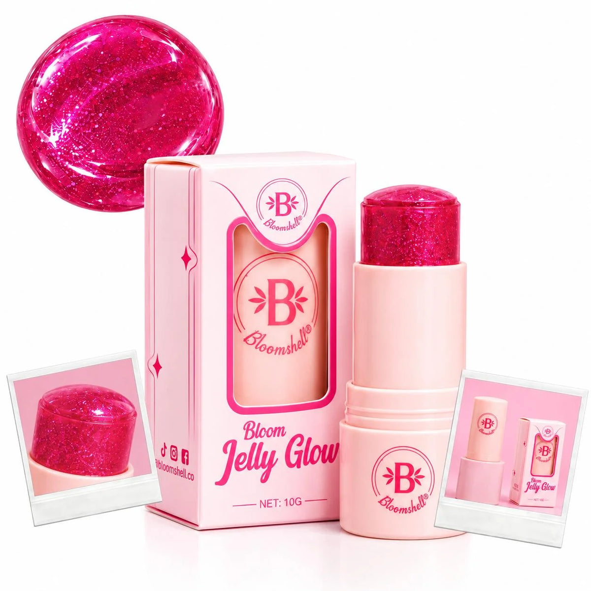 JELLY GLOW BLOOMSHELL TONO 03 COQUETICA  BL-BS0069
