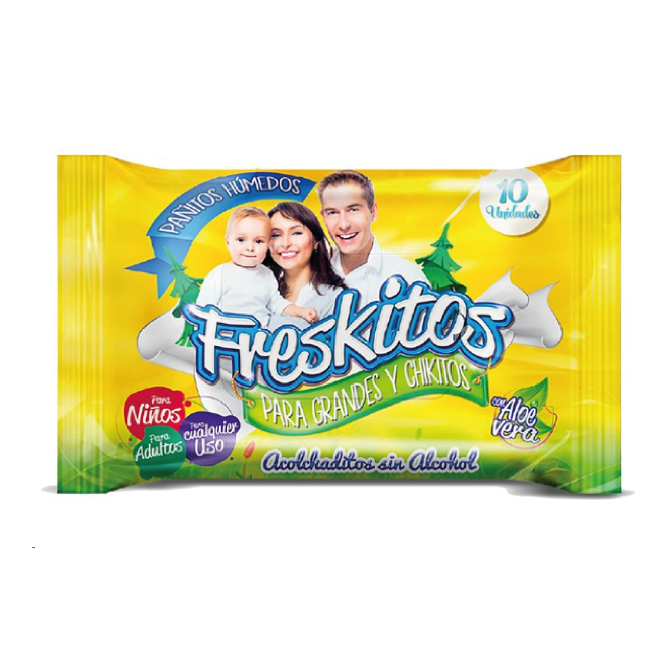 PAÑITOS FRESKITOS x 10
