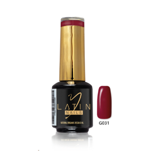 ESMALTE G031 LATIN SEMI PERMANENTE X 8 ml